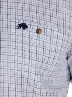 Long Sleeve Window Pane Twill Shirt 12 Long Sleeve Window Pane Twill Shirt -Joe Browns Store m5056292773677 purple xl 4