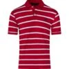 Pique Stripe Polo -Joe Browns Store m5056292774902 red xl