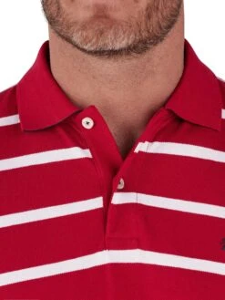 Pique Stripe Polo 11 Pique Stripe Polo -Joe Browns Store m5056292774902 red xl 3