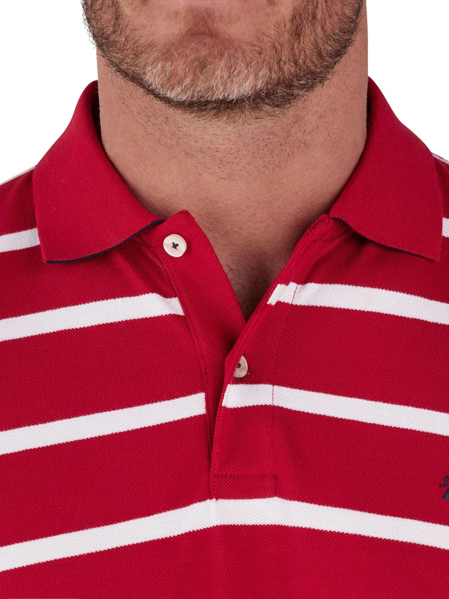 Pique Stripe Polo 6 Pique Stripe Polo - Image 4