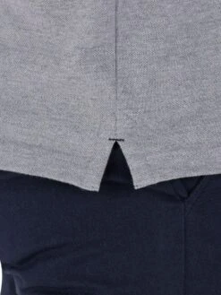 Pique Engineered Stripe Polo -Joe Browns Store m5056292775107 grey xl 5