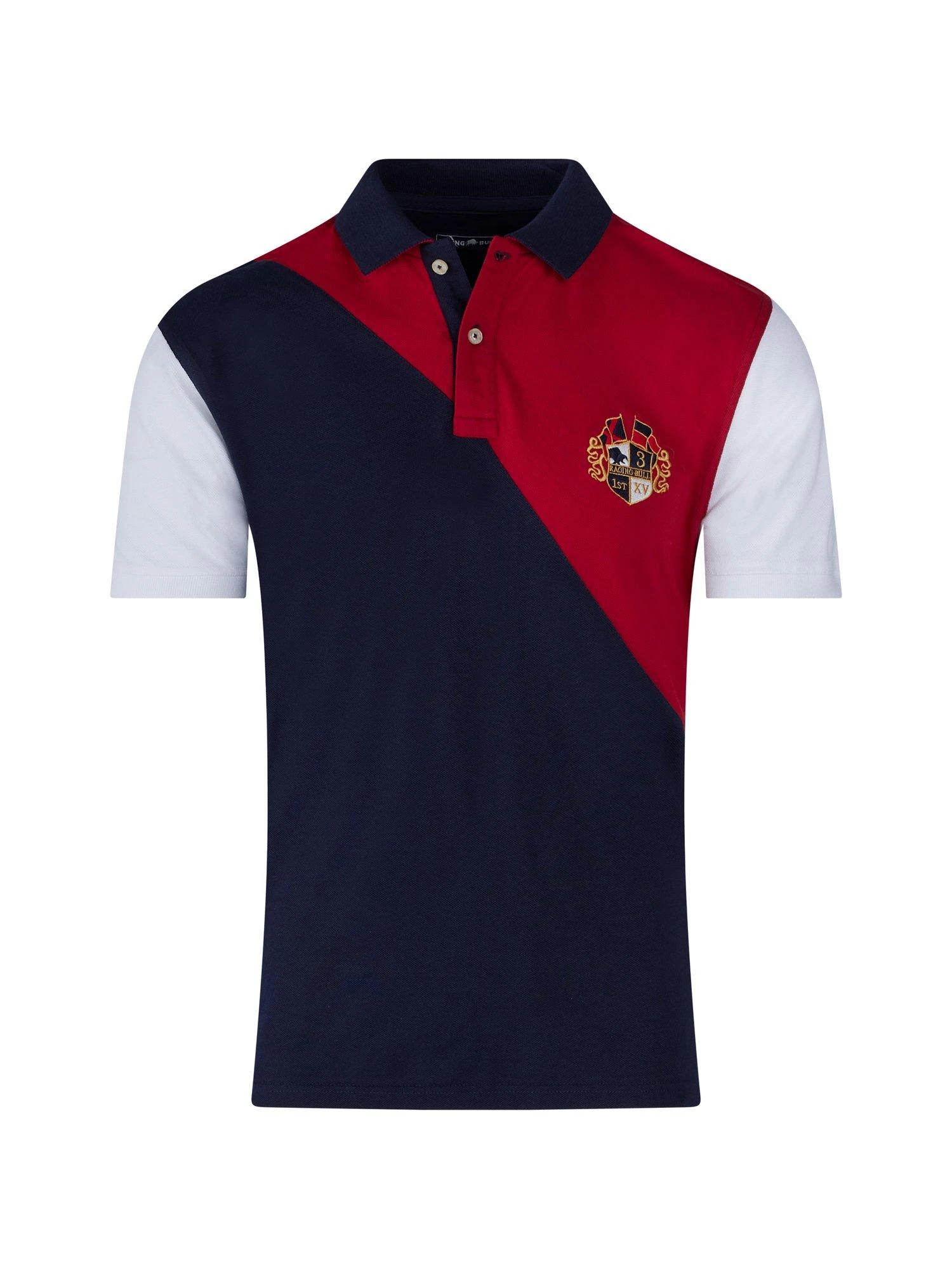 Diagonal Cut And Sew Polo 3 Diagonal Cut And Sew Polo