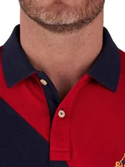 Diagonal Cut And Sew Polo 11 Diagonal Cut And Sew Polo -Joe Browns Store m5056292775343 navy xl 3