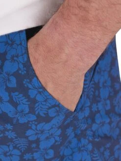 Pattern Swim Shorts -Joe Browns Store m5056292785519 cobalt xl 3