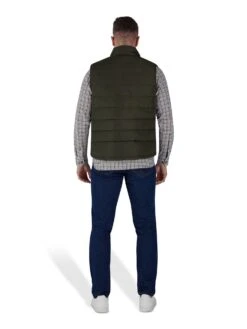 Quilted Gilet -Joe Browns Store m5056292789906 khaki xl 2