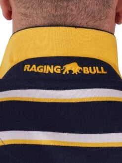 Thine Stripe Pique Polo -Joe Browns Store m5056292793996 navy xl 5