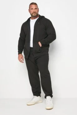 Zip Through Hoodie -Joe Browns Store m5057147763560 black xl 4