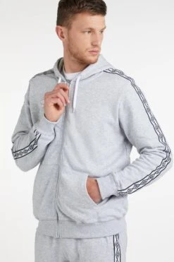 UMBRO Loopback Taped Zip Hoodie