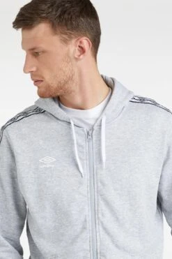 UMBRO Loopback Taped Zip Hoodie -Joe Browns Store m5057807950910 grey xl 2
