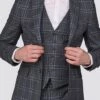 Check Tailored Suit Jacket 1 Check Tailored Suit Jacket -Joe Browns Store m5057888290011 grey xl