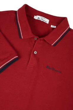 Ben Sherman Signature Polo -Joe Browns Store m5057888380651 red xl 4