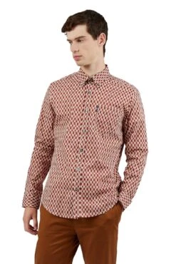 Ben Sherman Abstract Print Shirt