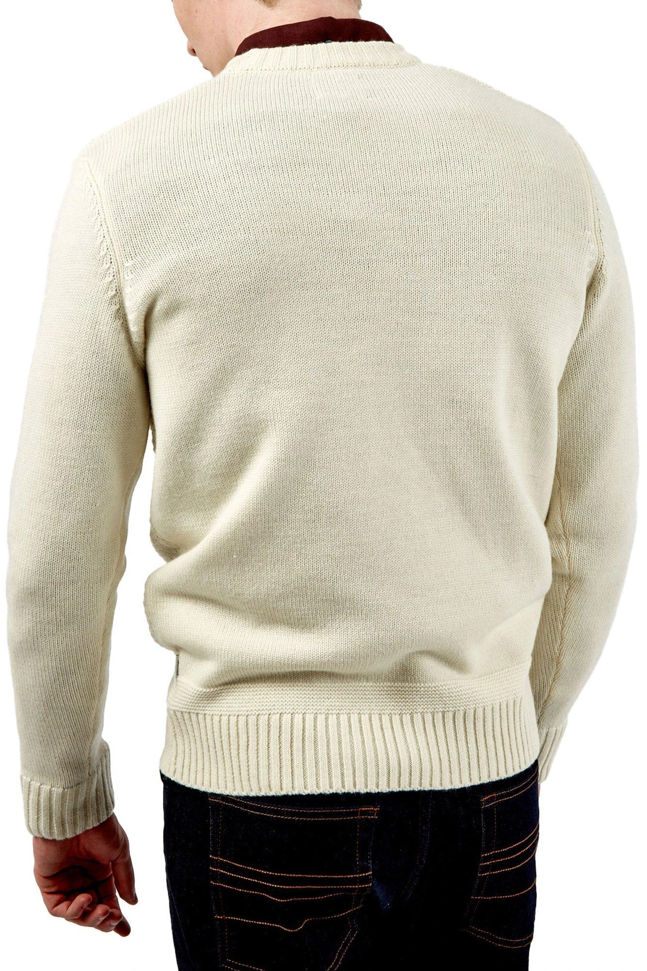 Ben Sherman Chunky Cable Knit Jumper 5 Ben Sherman Chunky Cable Knit Jumper - Image 3