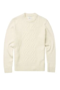 Ben Sherman Chunky Cable Knit Jumper 10 Ben Sherman Chunky Cable Knit Jumper -Joe Browns Store m5059508234726 ivory xl 3