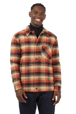 Ben Sherman Cotton Check Chore Jacket