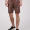 Ben Sherman Heritage Check Short -Joe Browns Store m5059508338257 red xl