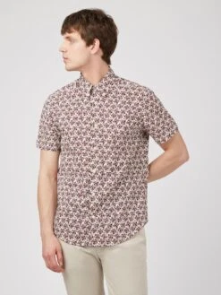 Ben Sherman Retro Print Shirt