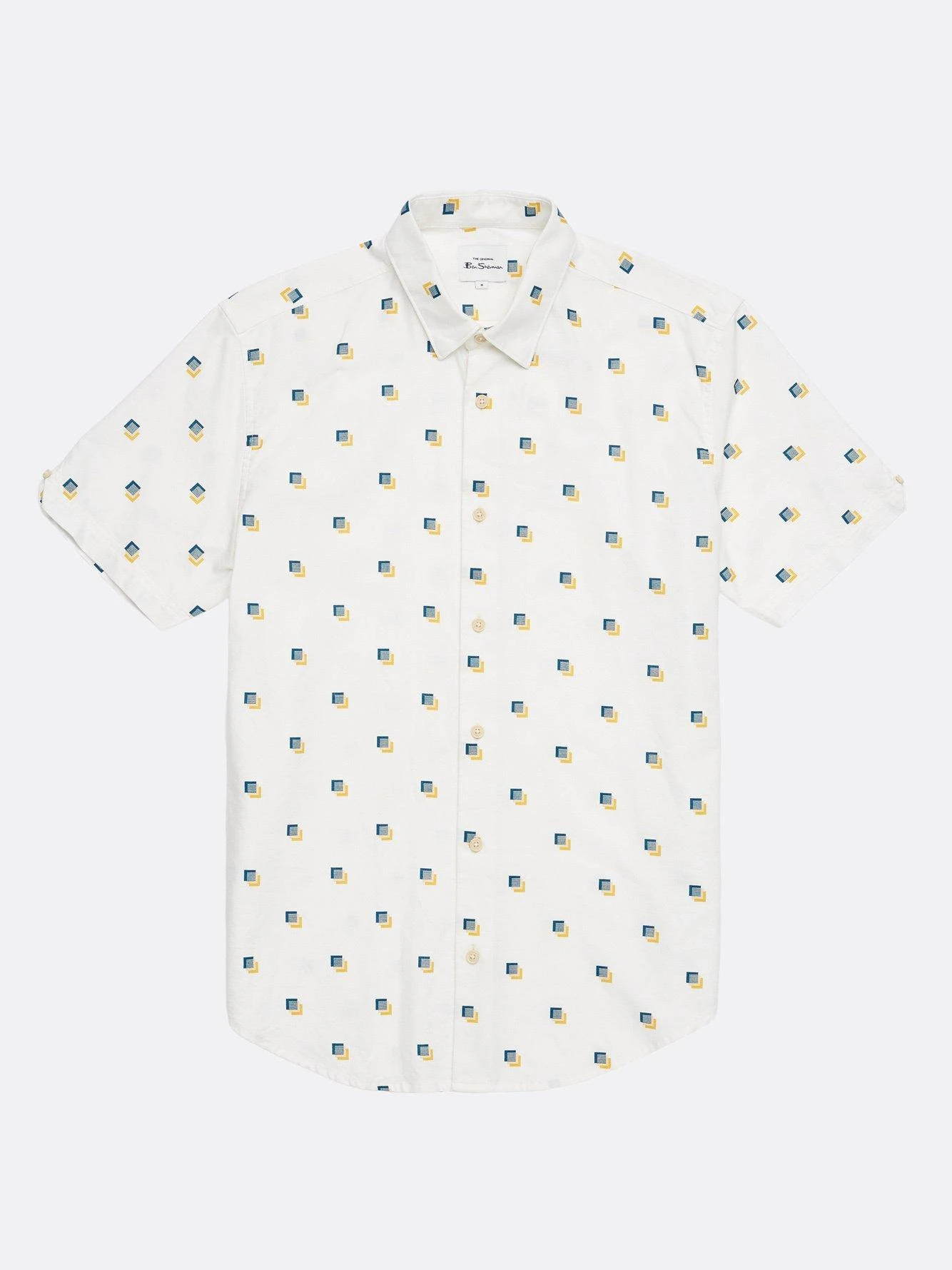 Ben Sherman Scattered Print Shirt 6 Ben Sherman Scattered Print Shirt - Image 4