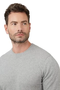 The Stewart Crew Neck Jumper -Joe Browns Store m5059508433754 grey xl 3