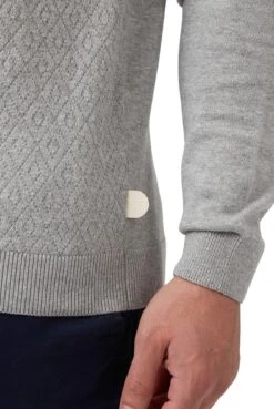The Stewart Crew Neck Jumper -Joe Browns Store m5059508433754 grey xl 4
