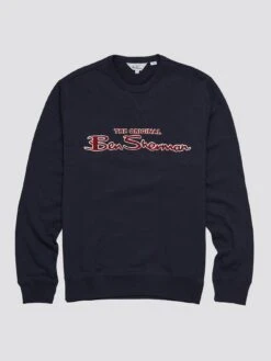 Ben Sherman Flock Signature Crew -Joe Browns Store m5059508438834 navy xl 3