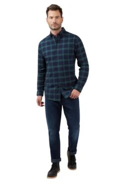 The Leston Shirt -Joe Browns Store m5059508445689 navy xl 1