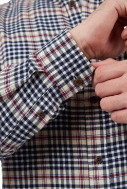 Long Sleeve Leston Gingham Plaid Check Shirt 11 Long Sleeve Leston Gingham Plaid Check Shirt -Joe Browns Store m5059508445771 black xl 4