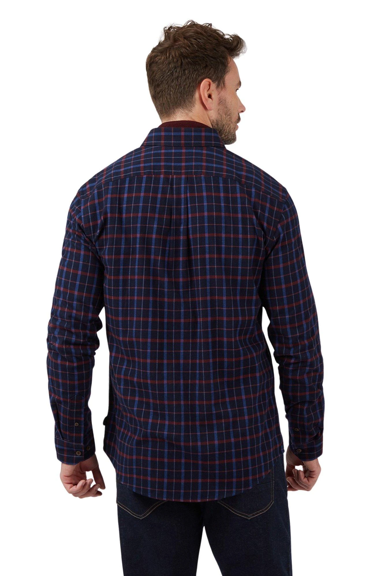 Long Sleeve Leston Winter Tattersall Shirt 5 Long Sleeve Leston Winter Tattersall Shirt - Image 3