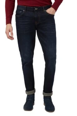 Vintage Wash Straight Leg Jean