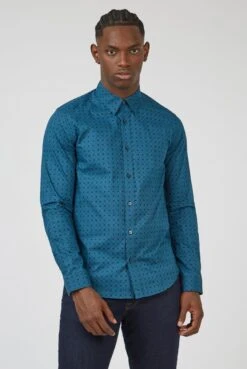 Ben Sherman Abstract Geo Print Shirt