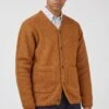Ben Sherman Boiled Wool Cardigan -Joe Browns Store m5059508574969 brown xl