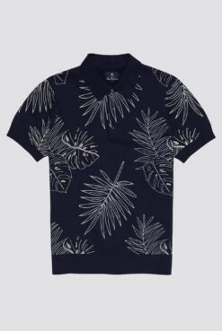 Ben Sherman Floral Polo -Joe Browns Store m5059508605182 blue xl 3