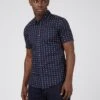 Ben Sherman Print Shirt -Joe Browns Store m5059508652698 blue xl