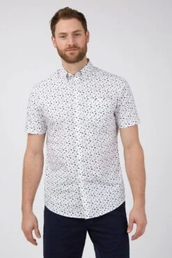 Scattered Spot Print Shirt