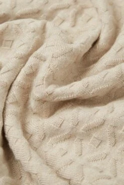 Raised Geo Knit Crew -Joe Browns Store m5059508656962 beige xl 5