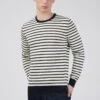 Striped Crew Long Sleeve Knit