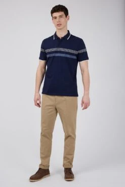 Striped Polo -Joe Browns Store m5059508662932 blue xl 1