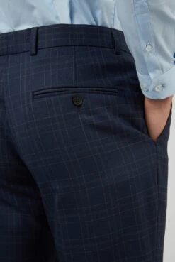 Check Suit Trouser -Joe Browns Store m5059508716901 navy xl 2