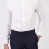 Poplin Slim Fit Shirt -Joe Browns Store m5059508750424 white xl