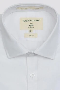 Poplin Slim Fit Shirt -Joe Browns Store m5059508750424 white xl 2
