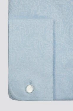 Paisley Regular Fit Shirt -Joe Browns Store m5059508762557 pale20blue xl 2