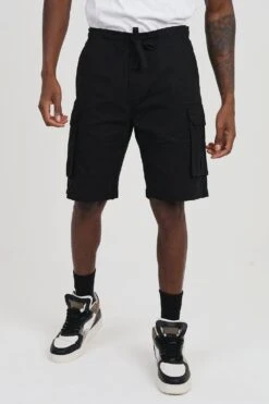 BRAVE SOUL 'Island' Cotton Cargo Shorts