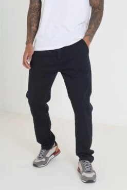 BRAVE SOUL 'Armstrong' Cotton Chino Trousers