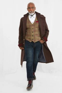 Joe Browns Longline Double Breasted Military Style Trench Coat