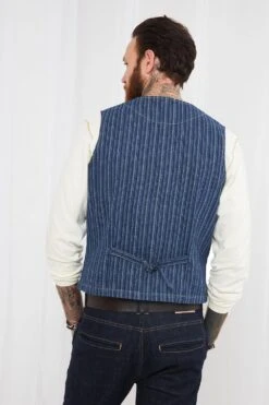 Joe Browns Work Hard Play Hard Waistcoat 10 Joe Browns Work Hard Play Hard Waistcoat -Joe Browns Store m5059953093169 blue xl 3