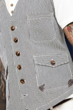 Joe Browns Terrific Tick Stripe Waistcoat 11 Joe Browns Terrific Tick Stripe Waistcoat -Joe Browns Store m5059953093237 multi xl 4