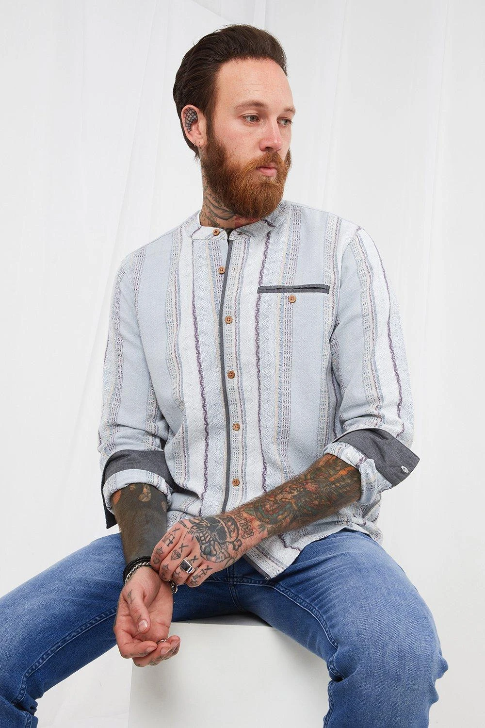 Joe Browns Summer Grandad Shirt 3 Joe Browns Summer Grandad Shirt