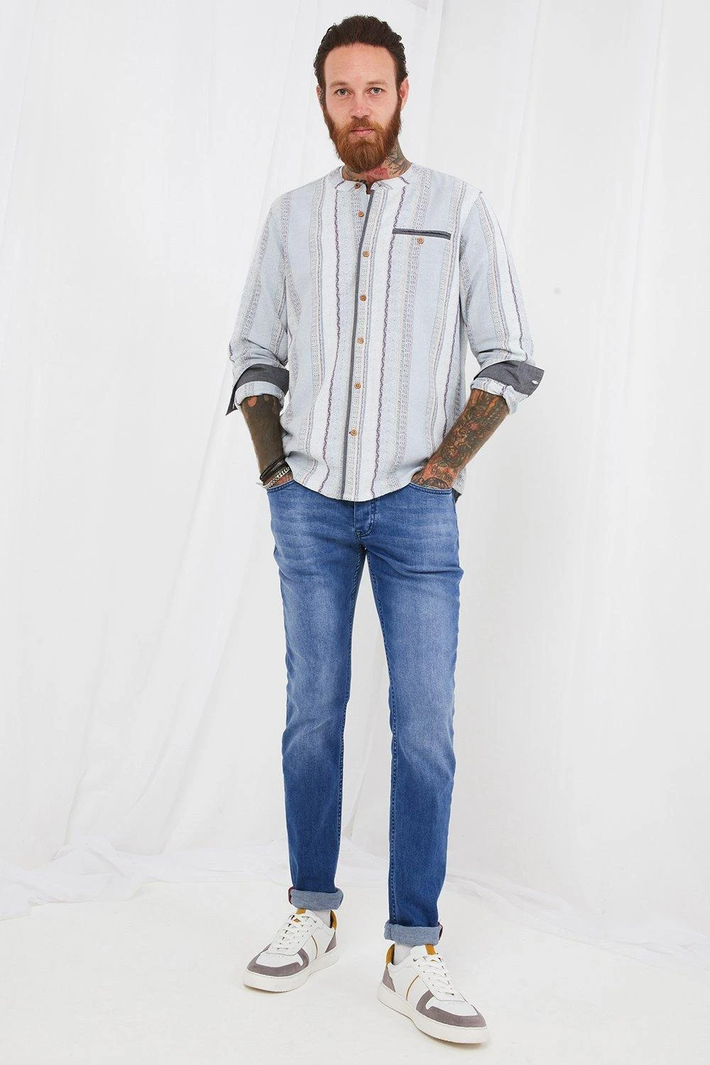 Joe Browns Summer Grandad Shirt 5 Joe Browns Summer Grandad Shirt - Image 3