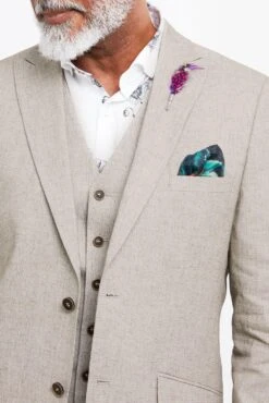 Joe Browns Stand Out Summer Blazer -Joe Browns Store m5059953095897 beige xl 4