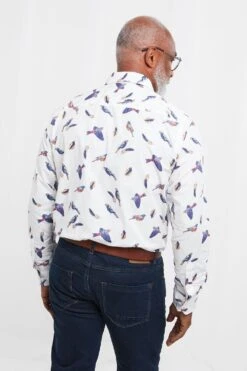 Joe Browns Brilliant Bird Shirt 10 Joe Browns Brilliant Bird Shirt -Joe Browns Store m5059953096986 white xl 3